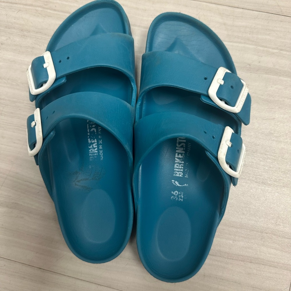 Kids Blue Birkenstocks